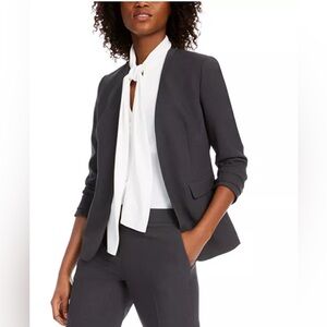563M NWT Bar III Women's Collarless Open-Front Blazer - Size: XL